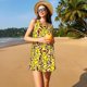 thumbnail image 3 of Fotbe Chicken Cartoon Vestido de Verano sin Mangas para Mujer – Vestido Midi Línea A, Estilo Camiseta Floral, Vestido Playero Casual y Fluido, 3 of 7
