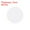 White, variant on Acrylic Circle Blanks 3 Inch, 30 Pack Round Clear Disc Ornaments with Hole, White
