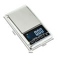 thumbnail image 4 of High Precision Electronic Jewelry Scale Portable Small Platform Scale 1000G/0.1G, 4 of 8
