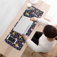 thumbnail image 3 of Long Mouse Pads for Desk,Navy Mexican Skull Pattern Desk Mats on Top Of Desks, Desk Mouse Pad Extra Large with 3mm Non-Slip Base and Stitched Edge for Gaming,Office,Work,Home 31.5"x11.8", 3 of 6