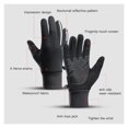 thumbnail image 3 of Gants Thermiques Imperméables pour Temps Froid, Gants Chauds à Écran Tactile, Chauds et Légers, 3 of 6