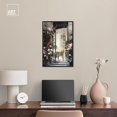 thumbnail image 3 of Elegant Flower Storefront Canvas Fashion Designer Wall Art by Art Remedy, Black Frame, 16" x 24", 3 of 7