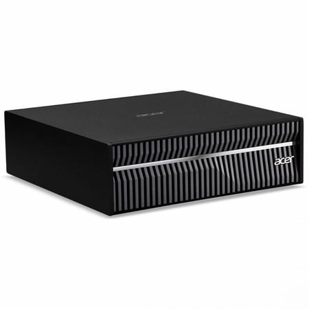 Acer Veriton GN100 VGN100-UD11 Workstation - ARM Cortex X925 - 128 GB - 4 TB SSD - Mini PC - Black - NVIDIA GB10 Superchip Chip - DGX OS - NVIDIA Graphics - 10 Gigabit Ethernet - Wireless LAN