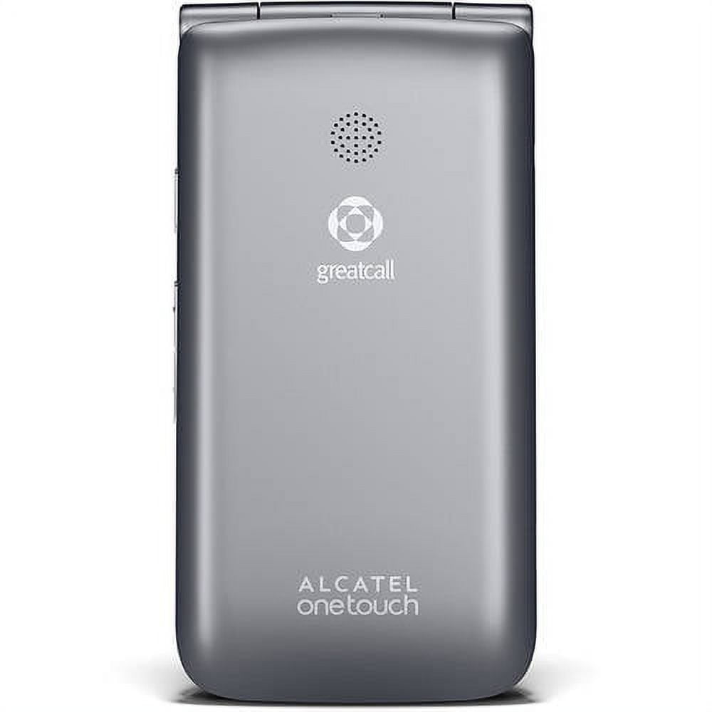 Jitterbug 4043S5RRY Flip Easy-to-Use 4G Prepaid Cell Phone Graphite