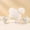 White, variant on TAIAOJING Winter Hat for Kids Toddler Children Baby Girls Boys Soft Warm Knit Hat Kids Winter Hat Solid Knitted Gloves