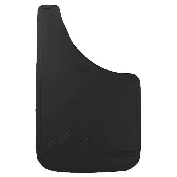 Plasticolor 000492R01 Easy Fit Mud Flaps Without Logo Black
