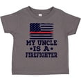 thumbnail image 3 of Inktastic Firefighter Uncle Fireman Nephew Boys or Girls Toddler T-Shirt, 3 of 5
