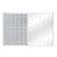 thumbnail image 1 of ventana corrediza con protector blanca 150 x 100 cm (anchoxalto), 1 of 7