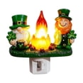 thumbnail image 2 of St Patrick Night Light Plug into Wall, Acrylic Irish St Patrick Day Night Light Decorative for Bedroom, Bathroom, Living Room and Hallway, Holiday Lamp by C7 LED Bulb (Gnome), 2 of 9