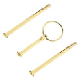 thumbnail image 4 of Multi tiers Cake Tray Stand Handle Fruit Plate Hardware Fitting Holder(3-tiers Round Gold), 4 of 23