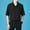 Black, variant on COSFO Short Sleeve Shirts for Men Collared Casual Button Down Tops Business Regular Fit Solid Mens Shirt