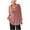 Pink, variant on HongQid Womens Oversized Deep V Neck Sweatshirts Casual Collared Long Sleeve Ribbed Knit Pullover Tops