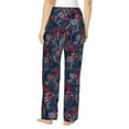 thumbnail image 3 of Goofa Cool Red Off-Road Vehicle Printed Soft Pajama Pants for Women, Wide Leg Comfy Casual Lounge Yoga Pants-, 3 of 9
