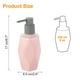 thumbnail image 2 of Dispensador de Jabón y Loción Uxcell con Bomba 250ml/8oz Botella de Jabón para Baño, Rosa, 2 of 6