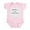 Petal Pink, variant on CafePress - Keep_It_Real Body Suit - Baby Light Bodysuit, Size Newborn - 24 Months