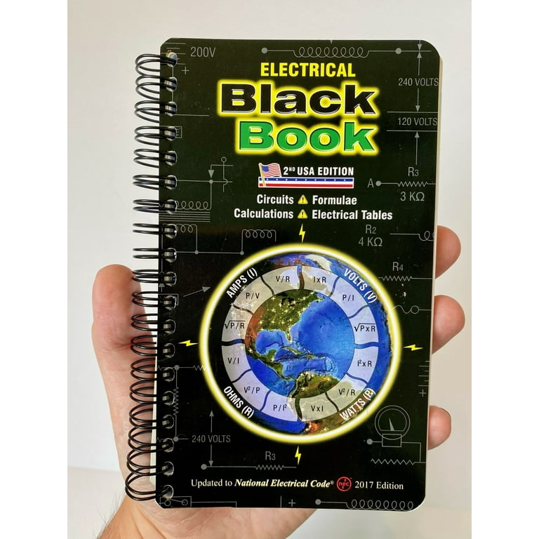 Electrical Black Book Reference Book,Spiralbound,Electrical