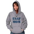 thumbnail image 5 of US Air Force USAF Mom Family Support Hoodie Sweatshirt Women Brisco Brands X, 5 of 6