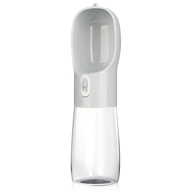 Alimentador de botella de agua caliente para mascotas, dispensador de leche para animales a prueba de fugas, tazón de comida Manual, herramienta, taza para caminar, senderismo, gris Eigraketly PT000622-04B