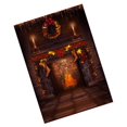 thumbnail image 4 of Fondo de telón de fondo de decoración de escenas navideñas de 30 * 60 cm para accesorios de fotografía de muñeca Macarena Decoración navideña de la casa de muñecas, 4 of 8