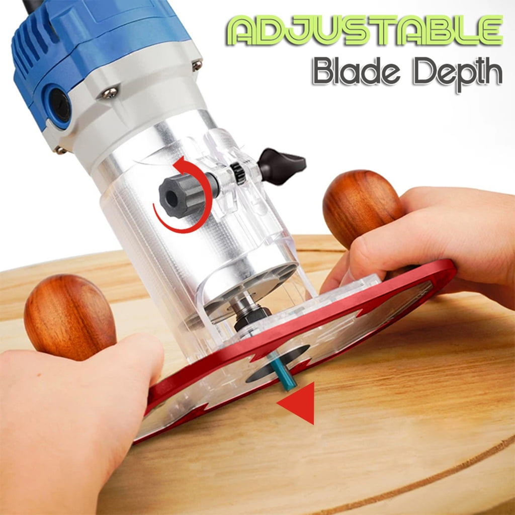 MOMOJIA Transparent Acrylic Router Base Cover For Precise Control And Secure Workpiece Handling