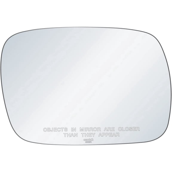exactafit 8103R Passenger Side Mirror Glass Replacement fits 1997-2001 Jeep Cherokee Right Hand 3m Adhesives