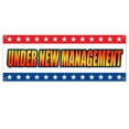 thumbnail image 1 of Under New Management 13 oz Vinyl Banner With Metal Grommets, 1 of 5