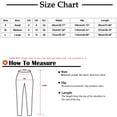 thumbnail image 2 of REALiKUN Wide Leg Denim Pants for Women Elastic Waist Pants Solid Color Button Pant Summer Casual Pants Dressy Comfy Pants, 2 of 4