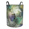 thumbnail image 2 of XMXT Collapsible Laundry Basket, Abstract Theme Background Waterproof Laundry Hampers Storage Baskets Dirty Clothes Hamper, 62L, 2 of 8