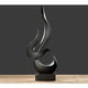 thumbnail image 1 of Negro Simple Abstracción Arte Decoración Vino Gabinete Interior Diciembre, 1 of 4