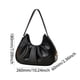 thumbnail image 5 of Bolso Hombro Fruncido Diseño De Nube Hobo Clutch Bolso Bolso Para Mujer Negro, 5 of 6