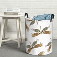 thumbnail image 6 of ZICANCN Laundry Basket Organizer, Vintage Dragonfly Pattern Collapsible Hamper for Bathroom Bedroom Laundry Room, Medium Size, 6 of 7