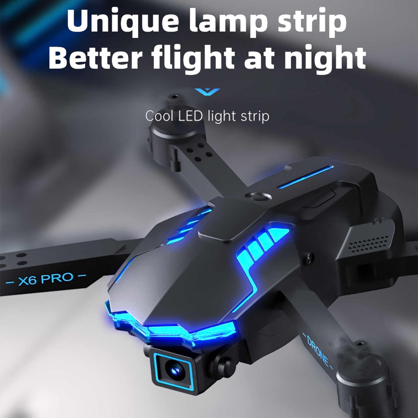 ESULOMP Drone with 1080p Dual HD Fpv Camera Optical Fl-ow Localization Remote Control Toys Gifts for Boys Girls with Altitude Hold Headless Mode Start Speed