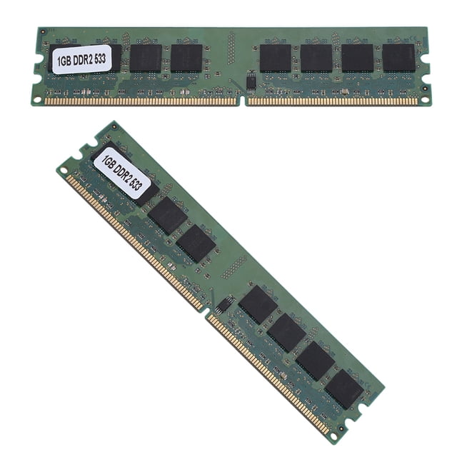 Ccdes RAM DDR2 1GB, 240 Pin DDR2,533MHz Fast Data Transmission DDR2 Memory Module Large 1GB 240 Pin DDR2 for AMD