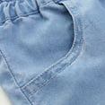 thumbnail image 6 of WRKEKC Jeans for Girls Fashion Bow Tie Embroidery High Waist Loose Fit Pockets Wide Leg Denim Long Pants for Kids 5-13 Years, 6 of 9