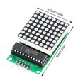 thumbnail image 3 of Módulo Puntos MAX7219 8x8 DQrwqpou Control Pantalla LED MCU 5V, 3 of 8