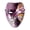 Purple, variant on Masquerade Mask Costume,Mardi Gras Mask Men Women,Venetian Streamer Masks for Halloween Party Carnival