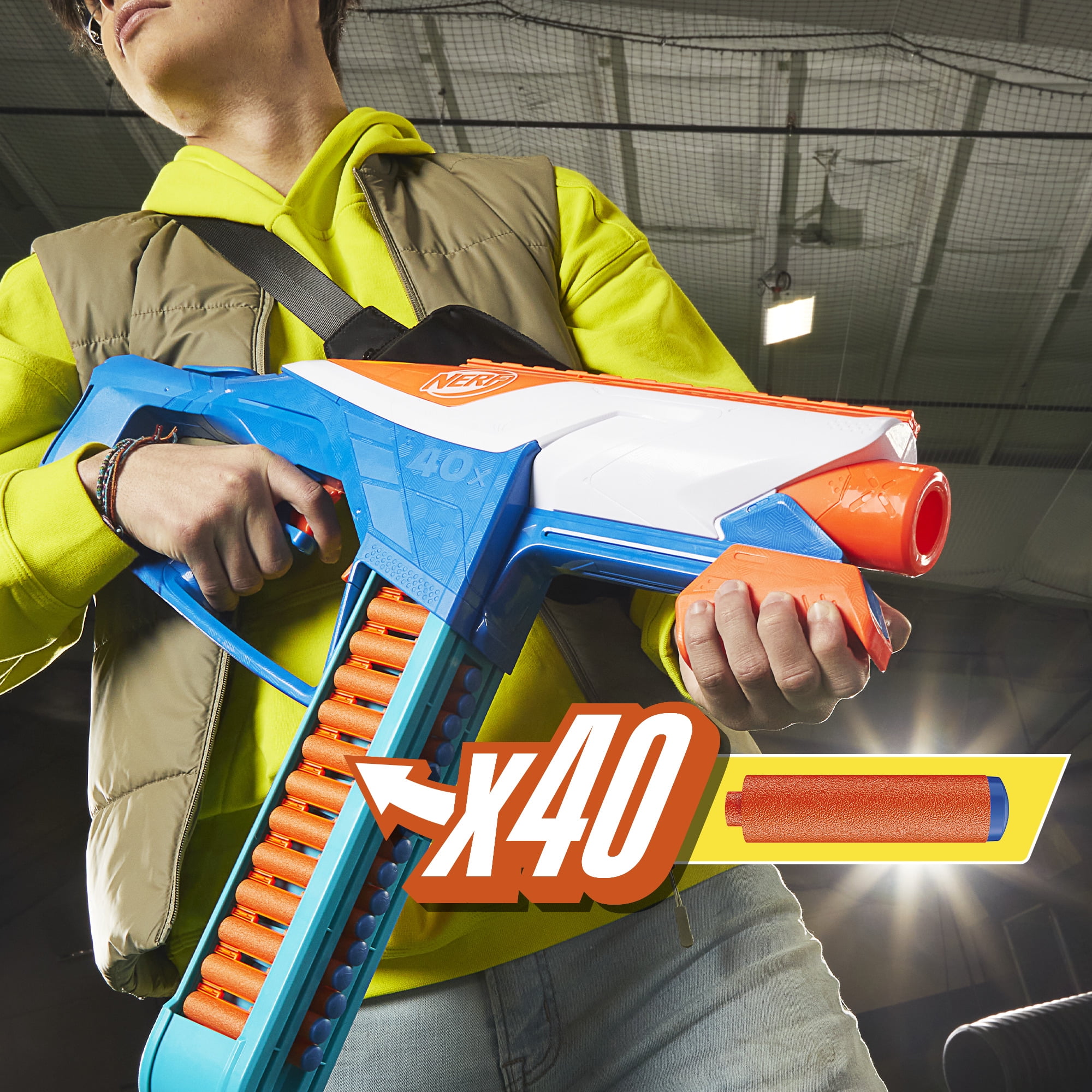 Nerf N Series Infinite Blaster, 80 N1 Darts Compatible Only with Nerf N Series, Ages 8+