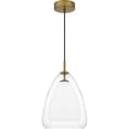 thumbnail image 6 of Quoizel Aero 1-Light Aged Brass Pendant Light, 6 of 10