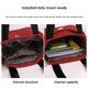 thumbnail image 2 of Bolso de viaje para mujer Bolso de hombro casual Moda portátil elegante para el trabajo (rojo) Likrtyny Para Estrenar, 2 of 6