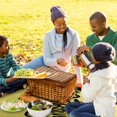 thumbnail image 6 of Thanksgiving Canvas Outdoor Picnic Mat - Large Size for Family Use - Durable and Easy to Clean - Ideal for Outdoor Activities and Travel - Foldable and Lightweight Design, 6 of 6
