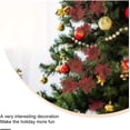 thumbnail image 4 of Pics de Noël Rouges Scintillants, Décorations de Sapin de Noël, 4 of 5