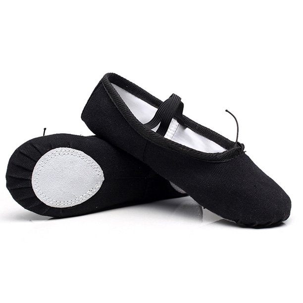 unbranded 1Par Zapatillas De Ballet Y Yoga Negras Con Protección Para Pies Y Antideslizante