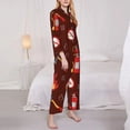 thumbnail image 3 of Daiia Fire Extinguisher for Women's Long-Sleeved Pajama Set – Soft & Comfortable Sleepwear Button-Up Pajamas Cozy Lounge Wear-XX-Large, 3 of 7