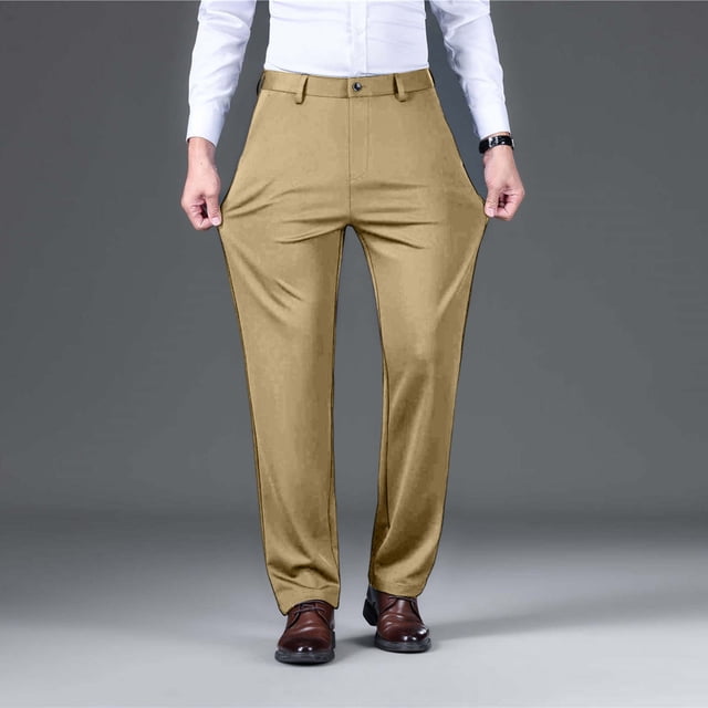 Pantalon d'Été Léger Extensible pour Usage Quotidien Décontracté avec Confort Respirant et Coupe Moderne pour Hommes