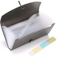 thumbnail image 3 of 13 Pockets Expanding Check Bill File Folder-Hand-held Small, 3 of 4