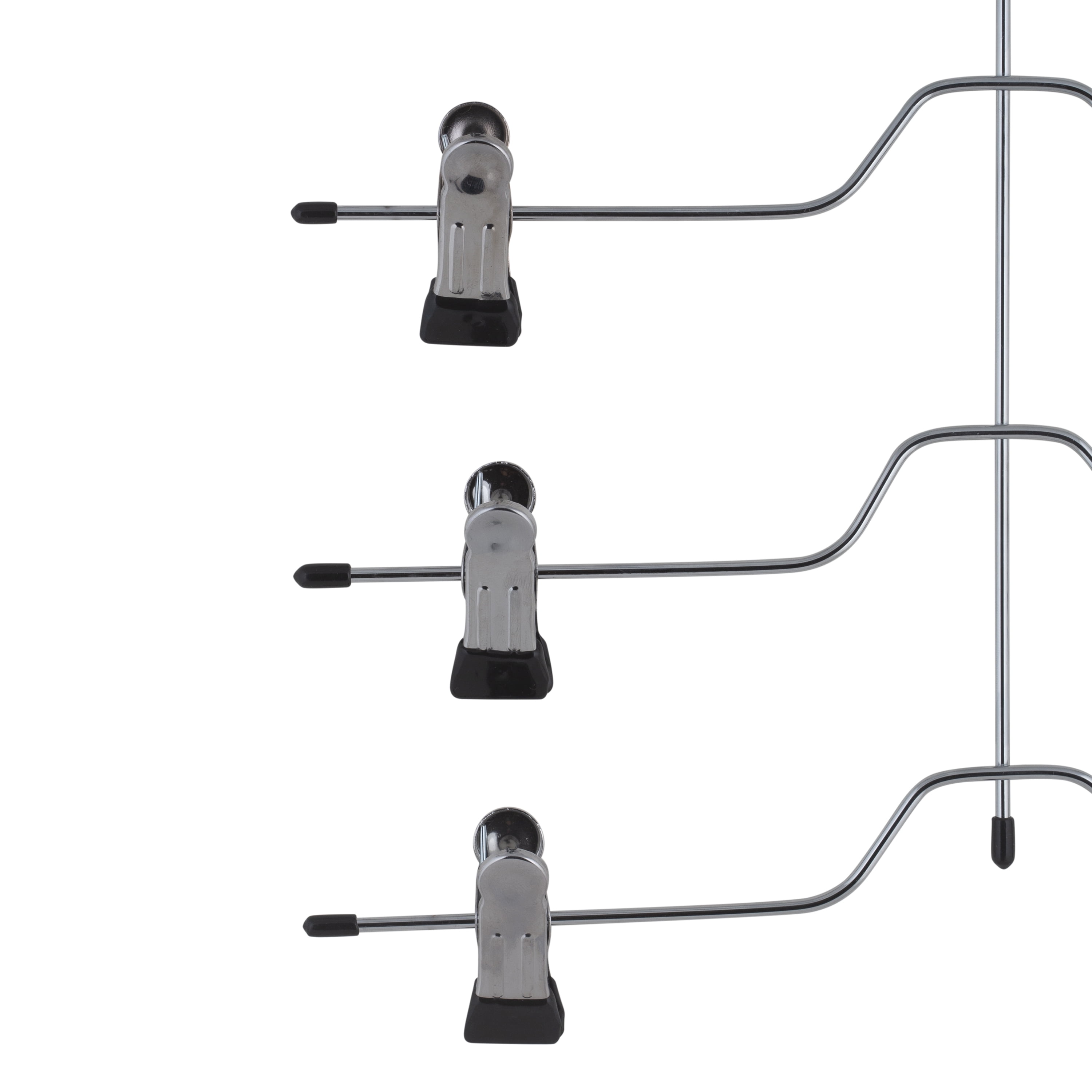 Organize It All Chrome Metal 4 Tier Skirt and Slack Hanger