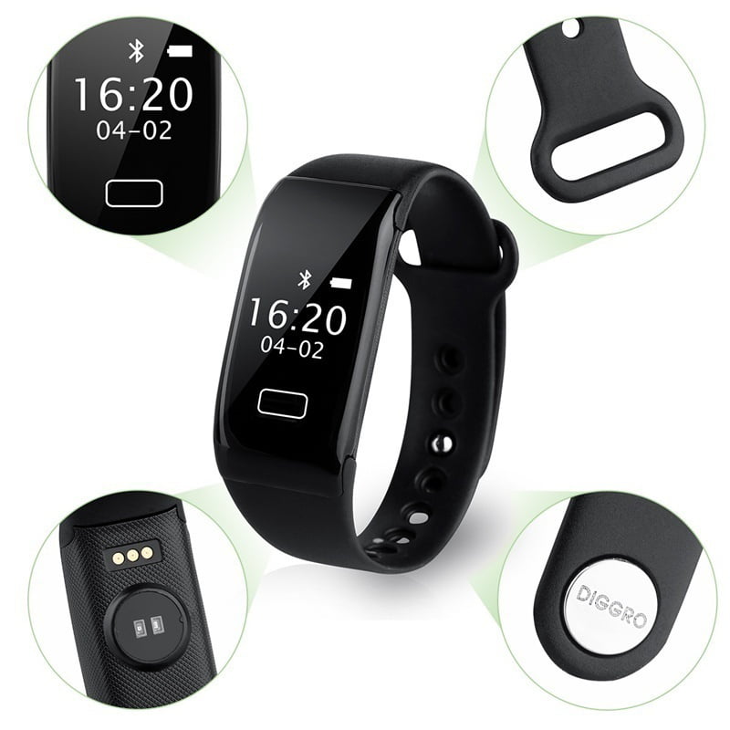 Smart Watch Large Screen Heart Rate Bracelet | eBay