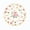 B 1Pcs, variant on Tuscom 1Pcs Paper Round Placemat for Dining Table – Blush Pink Watercolor Rose Non Slip Heat Resistant Mat, Scalloped Edge Decorative Placemats for Kitchen, Elegant Disposable Table Setting