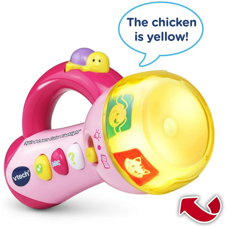Vtech Spin & Discover Globe - Songs - Colors And Animal Sounds Learning 