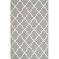 thumbnail image 1 of Safavieh Dhurries Grey Contemporary Rug - 8' x 10', 1 of 2